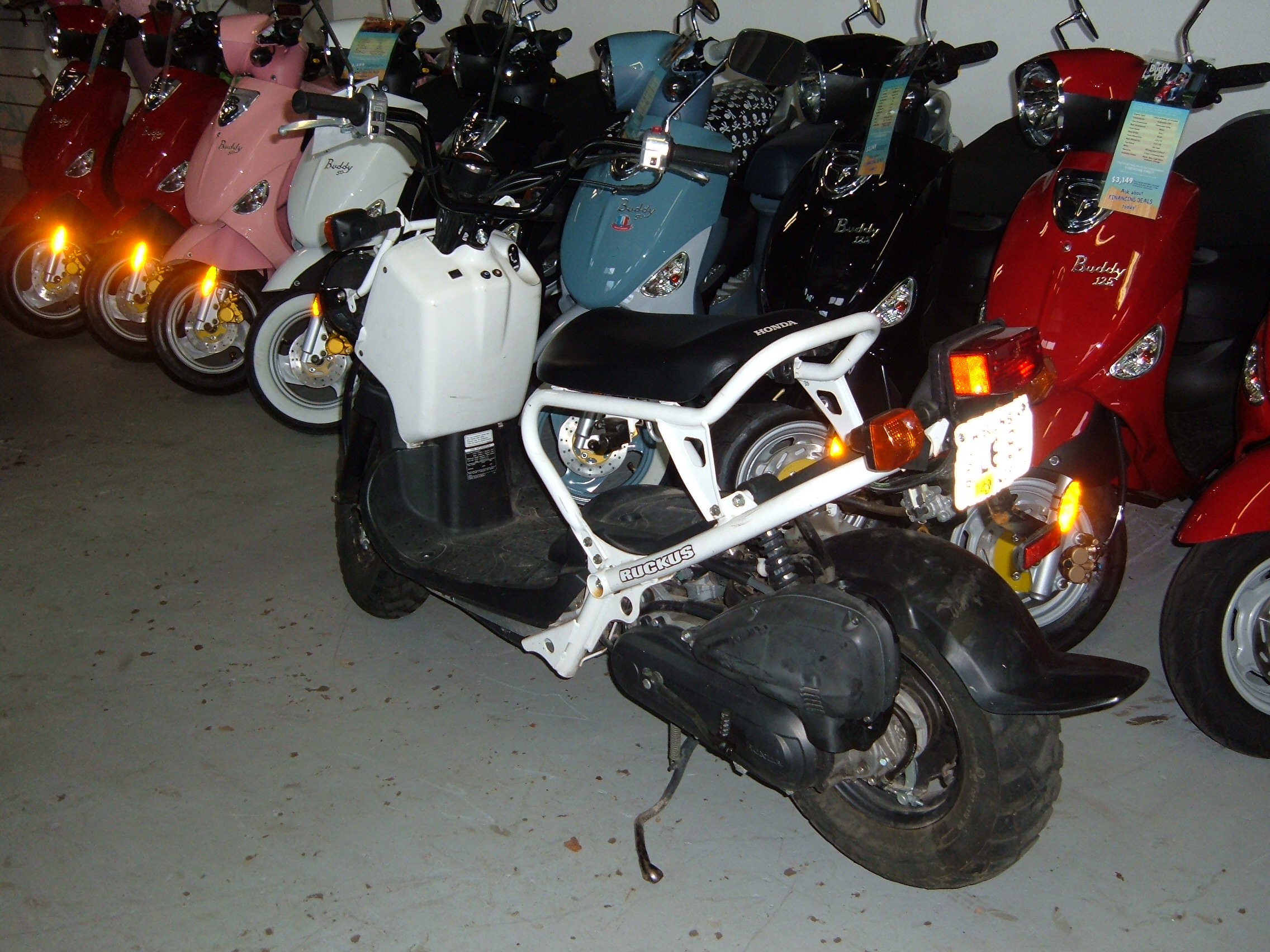 2009 Honda ruckus 50cc scooter #3